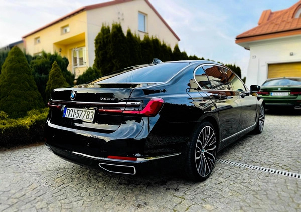 BMW Seria 7 cena 246000 przebieg: 50467, rok produkcji 2019 z Szczytna małe 172